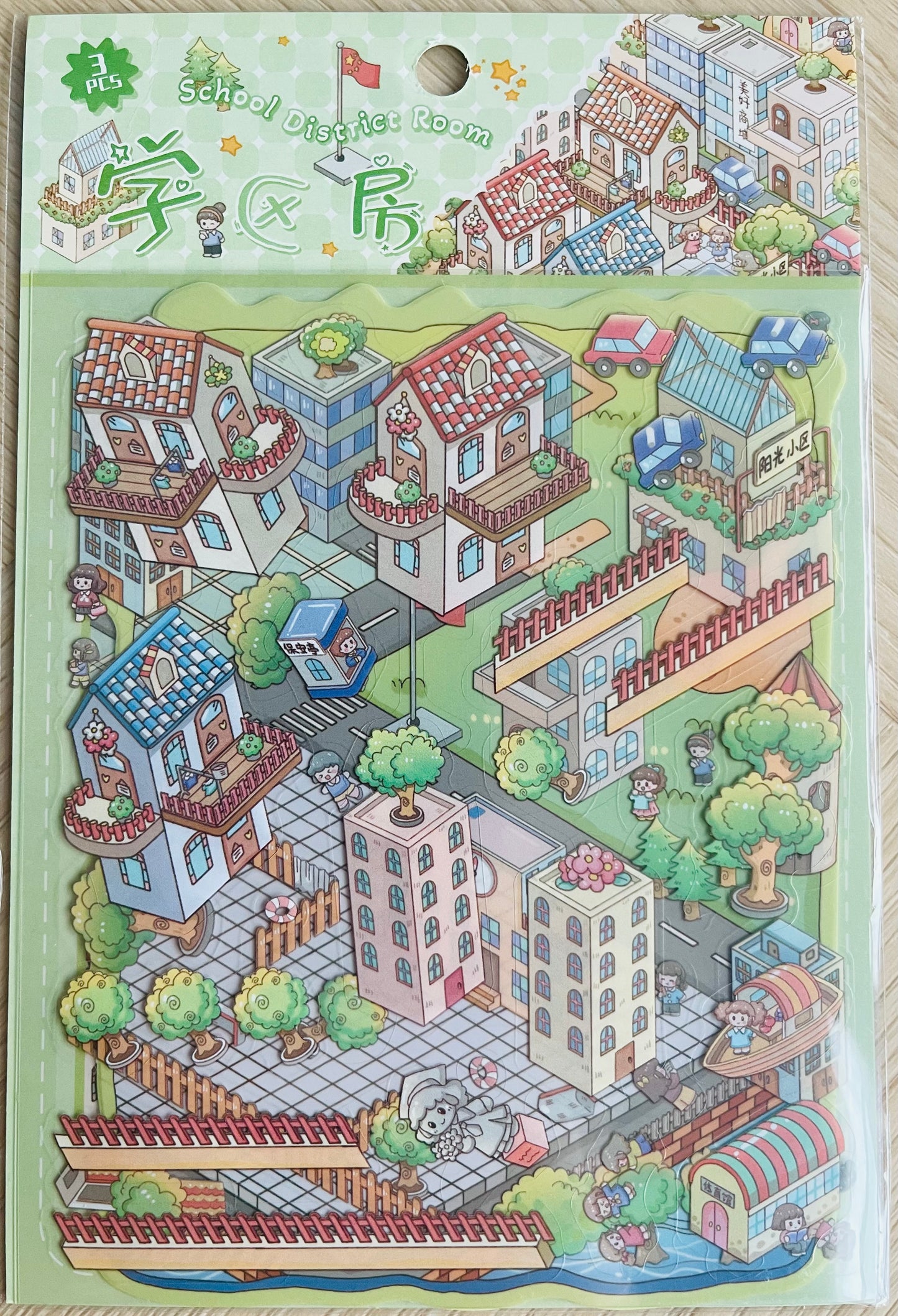 Scenery stickers €4,95