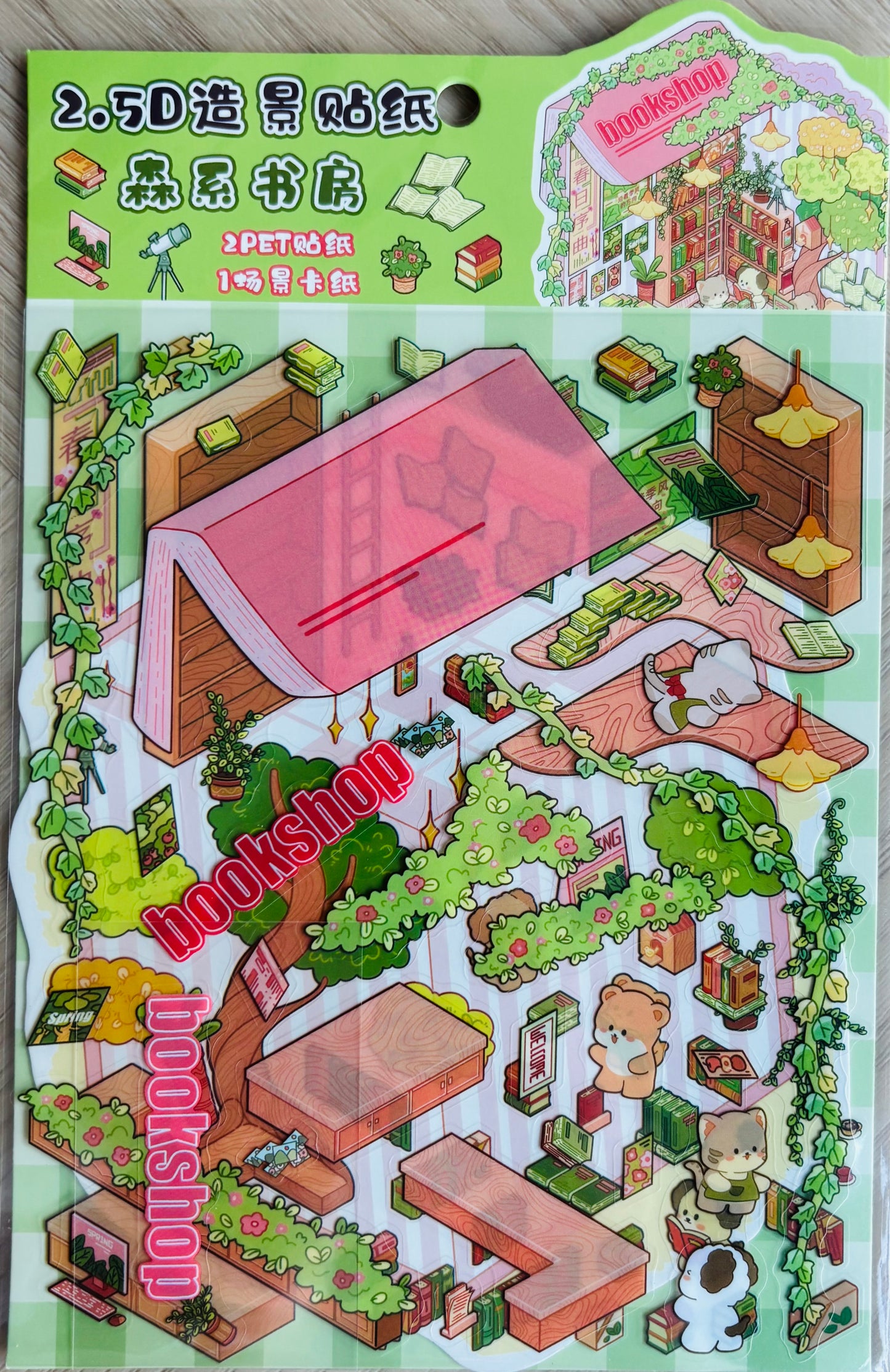 Scenery stickers €6,95