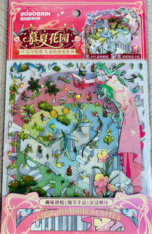 Scenery stickers €6,95