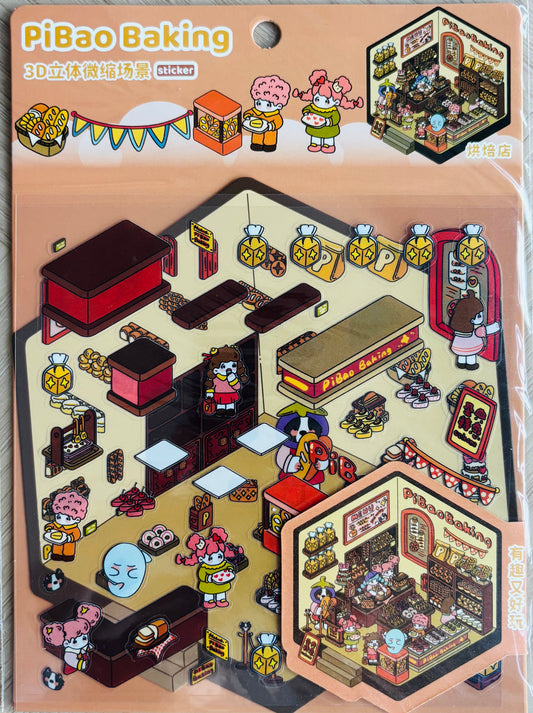 Scenery stickers €4,95
