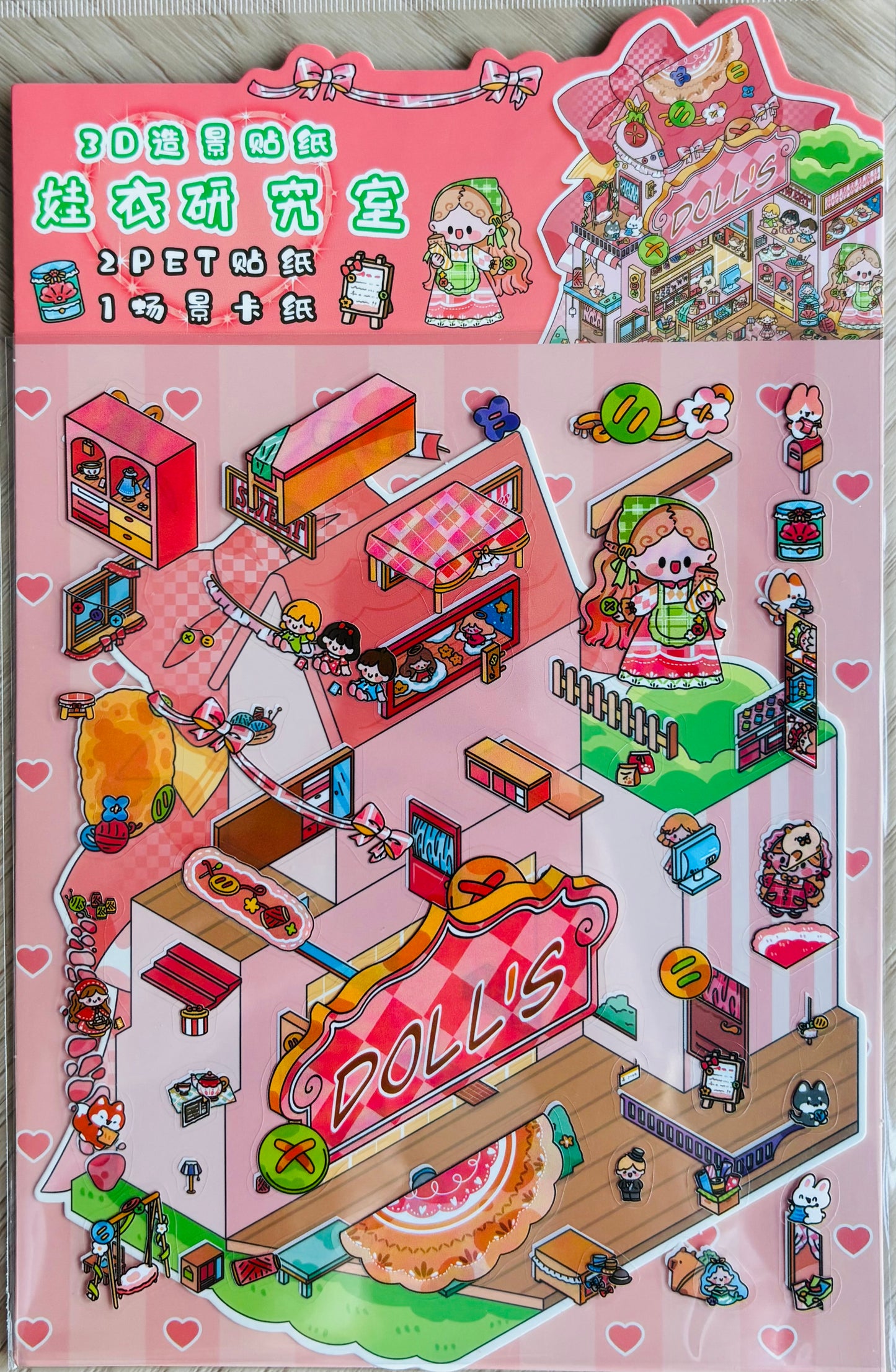 Scenery stickers €6,95
