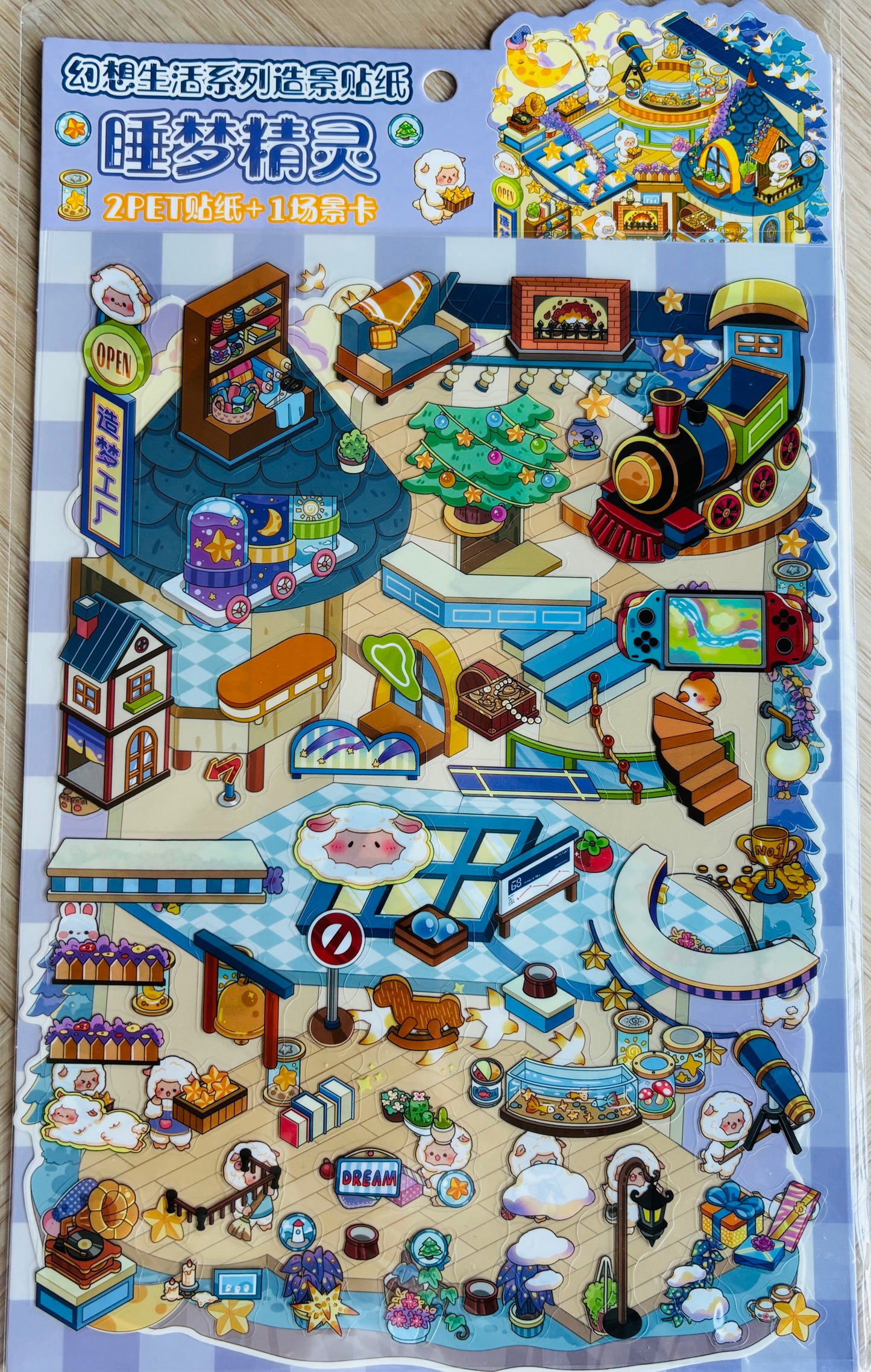 Scenery stickers €7,95