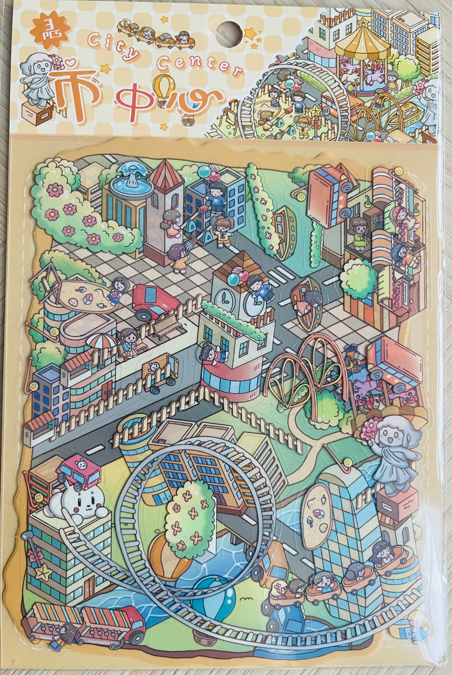 Scenery stickers €4,95