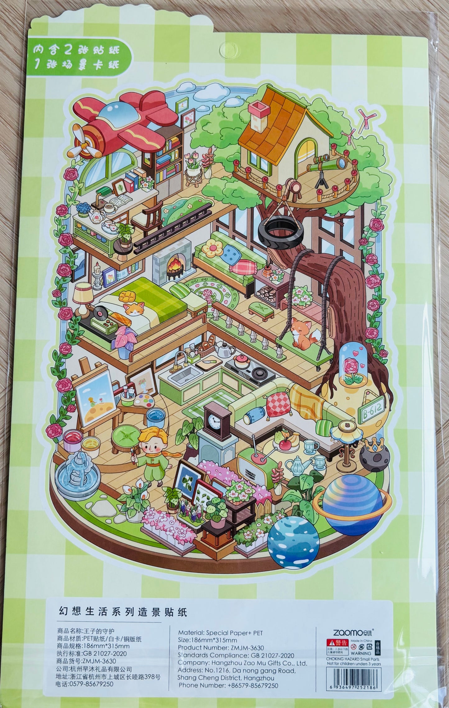Scenery stickers €7,95
