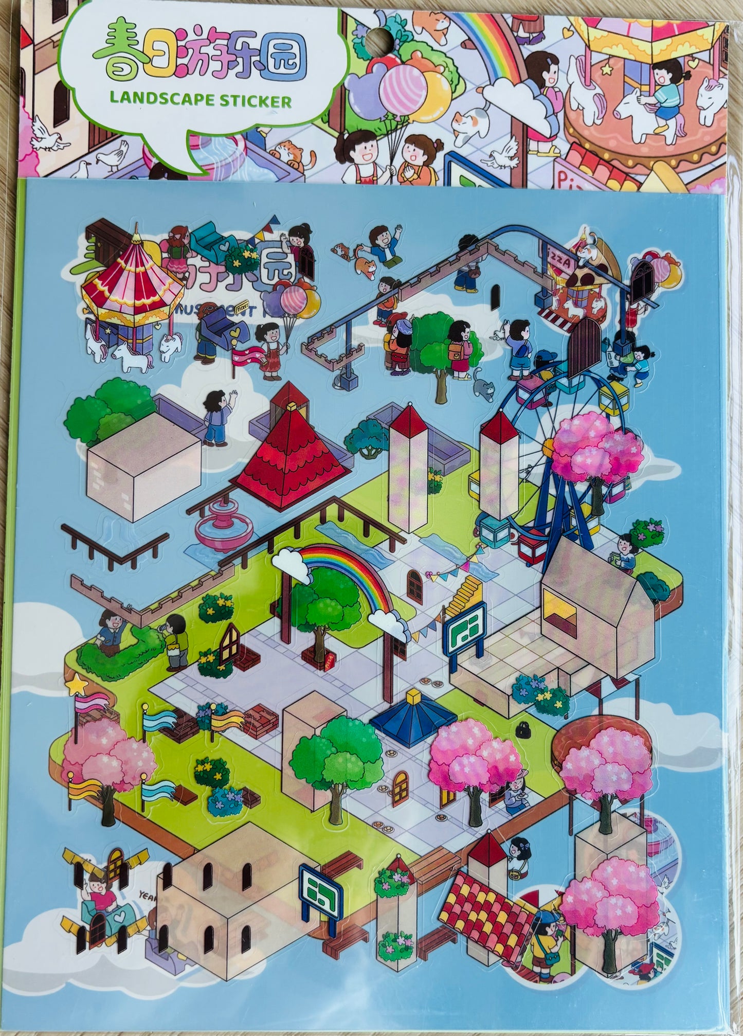 Scenery stickers €7,95