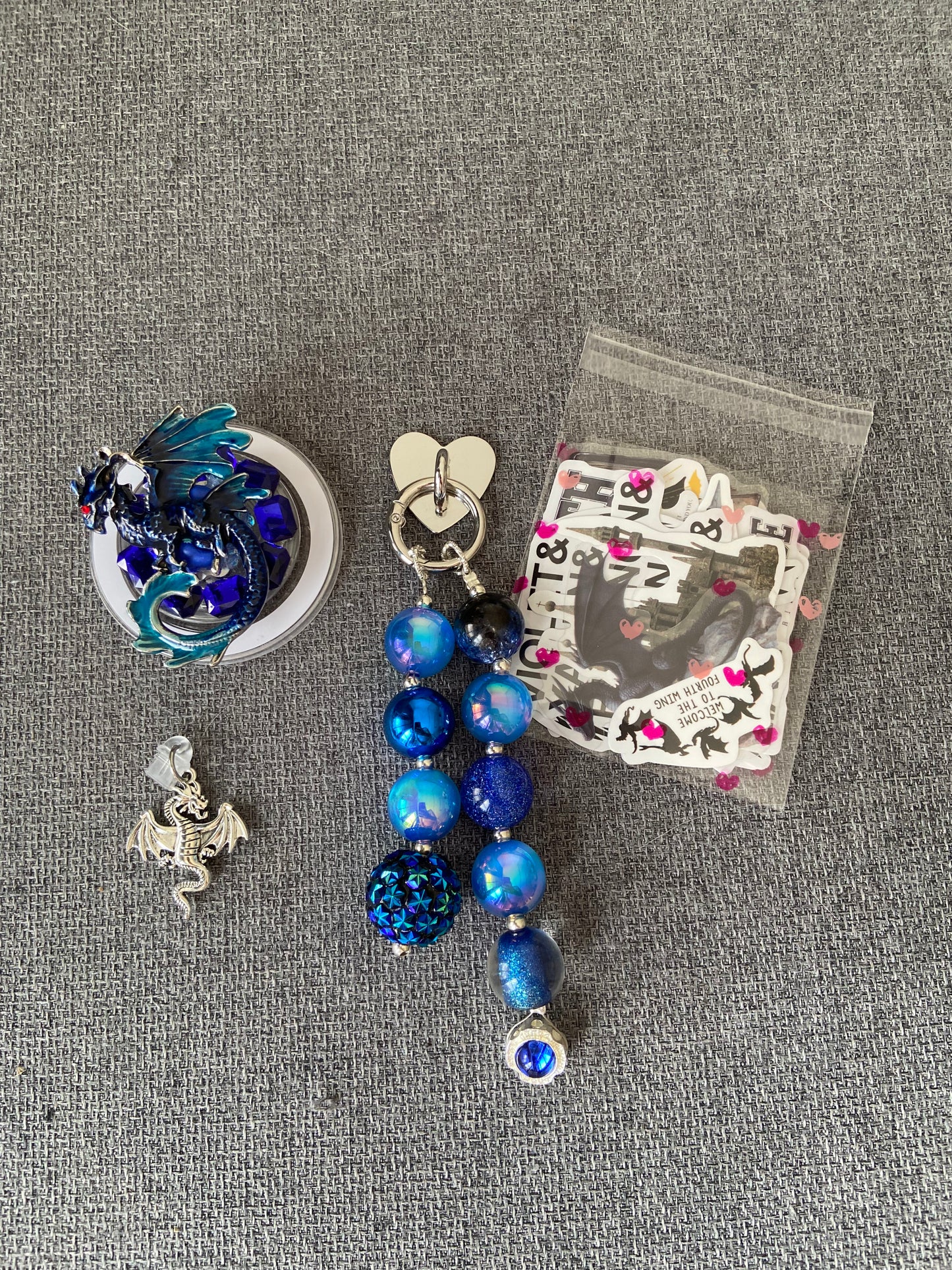 Fourth wing set kobo/kindle blue